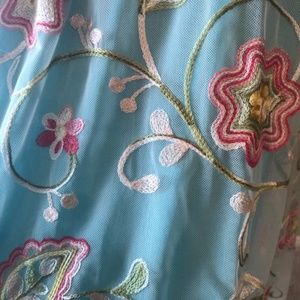 LulaRoe Lola Embroidered Skirt BNWT XL